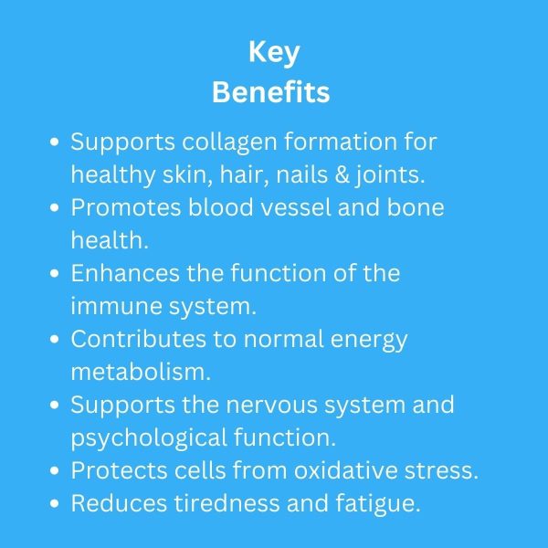Collagen + Vitamin C 1200mg 60 Capsules